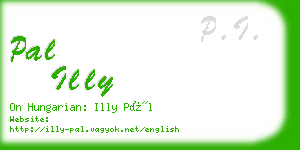 pal illy business card